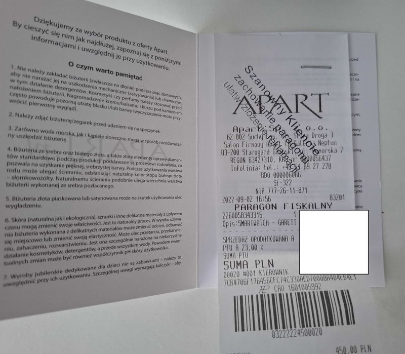 Smartwatch Apart Garett Lady ANN RT