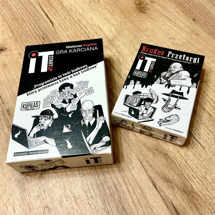 Gra IT Startup + dodatek Brudne Przetargi