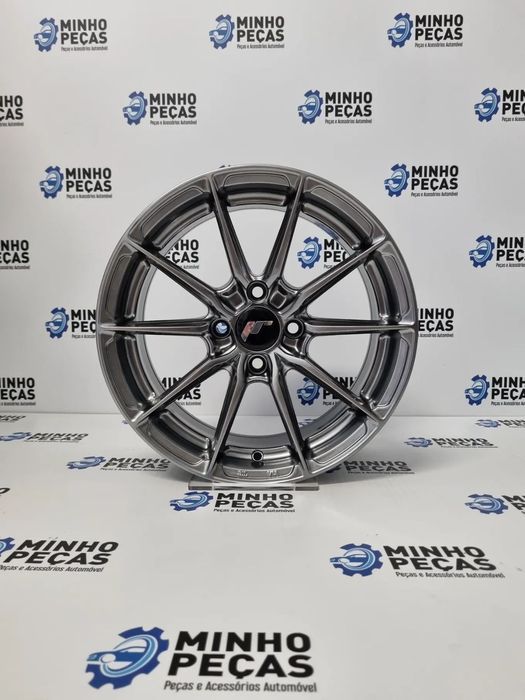 Jantes Japan Racing (JR37) em 15 (4x100) Hyper Black