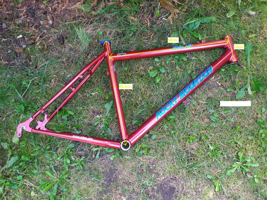 ROCKY MOUNTAIN THIN AIR rama Retro Alu EASTON HBO Roz.19,5'' Polecam