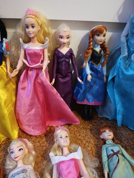 Zestaw lalek Barbie księżniczki Disney