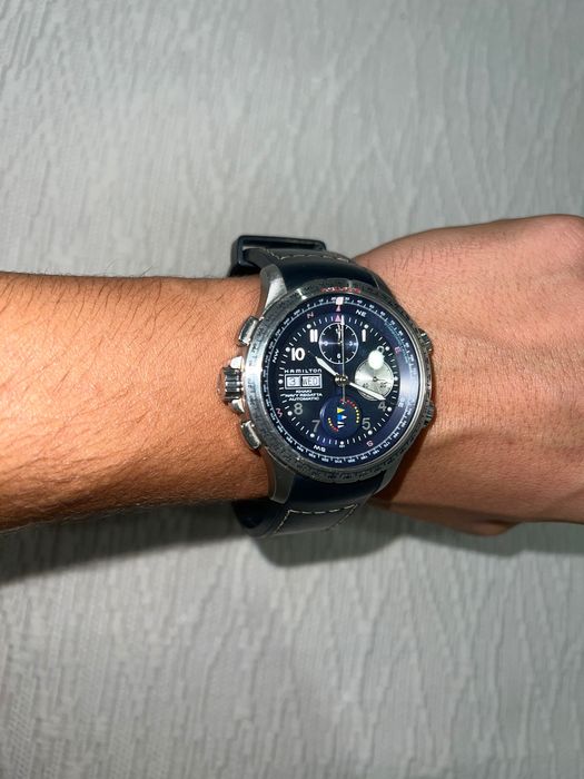 Hamilton Khaki Navy Regatta