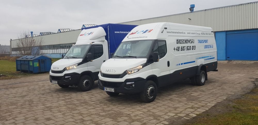 Transport Krajowy i Międzynarodowy - auta od 3,5 do 7,5 tony DMC
