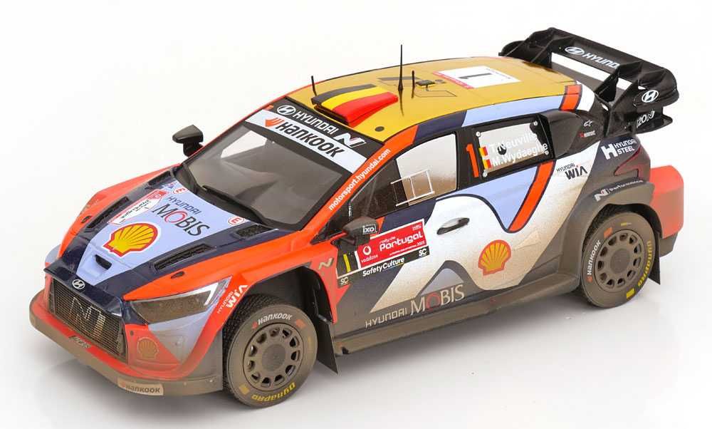 Ixo 1/18 - Hyundai i20 N Rally1 T.Neuville #1 Rallye Portugal 2025 (dirty effets)