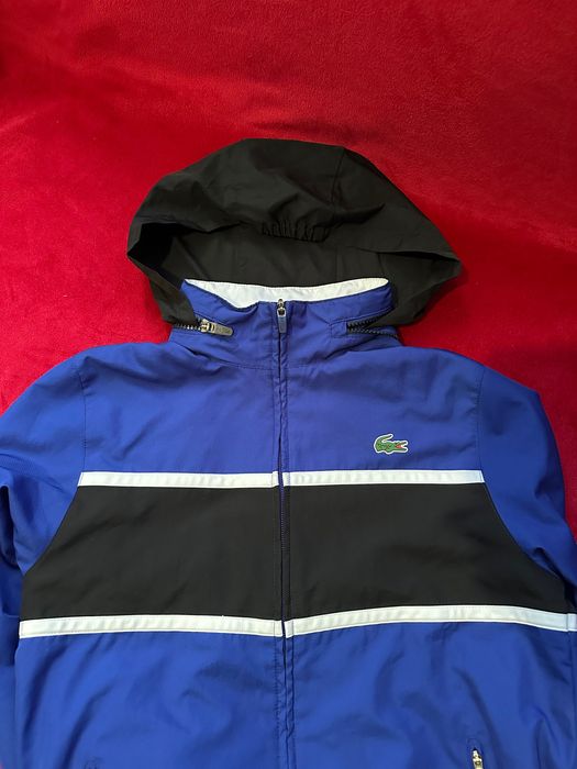 Куртка Lacoste Sport чоловіча синя windbreaker XS/S оригінал