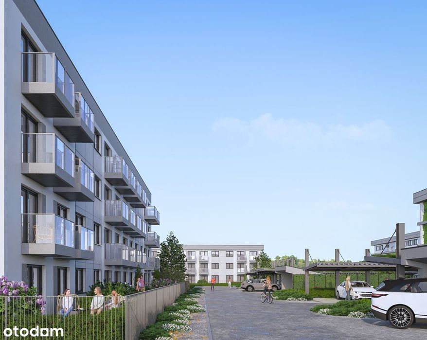 2-pokojowe mieszkanie 35m2 + ogródek Bez Prowizji