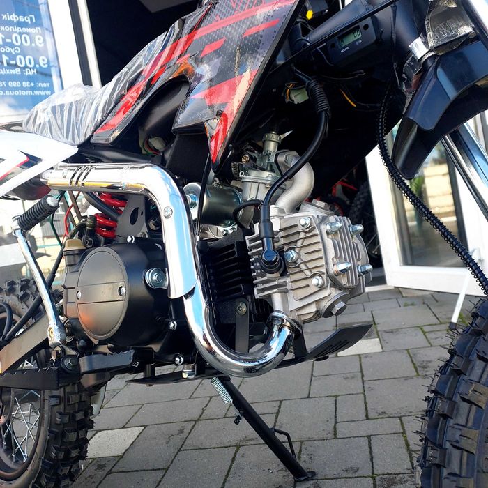 Пітбайк XTR 607 125cc 14/12,  повітряне, бензиновий, 2026 рік доставка