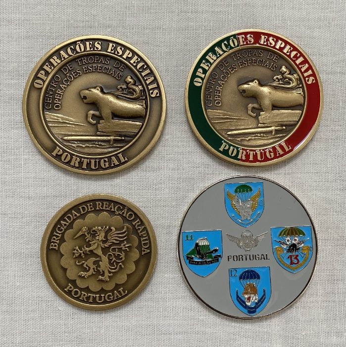 Medalhas bronze Operações Especiais Rangers Pára-quedistas