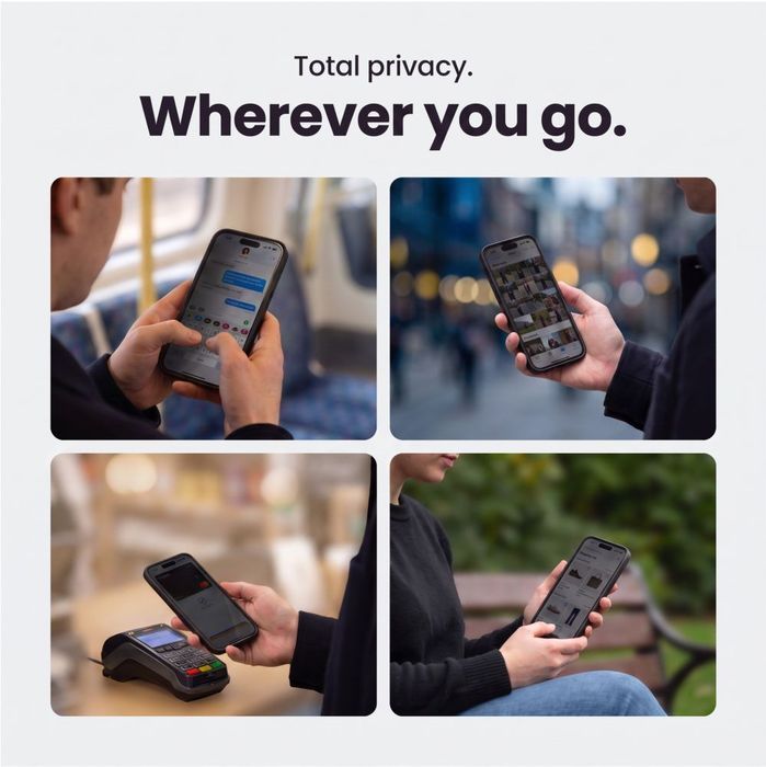 Szkło prywatyzujące Tech-Protect glass … 2-pack iPhone 18 Pro privacy