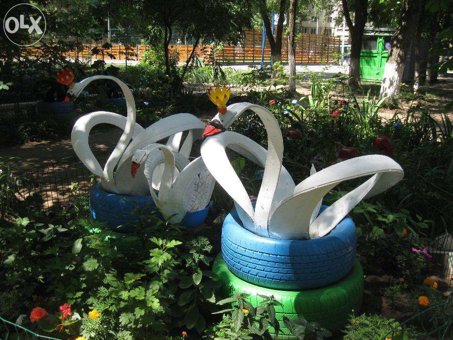 поделки из покрышек