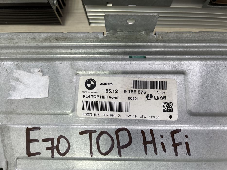 Усилитель музыки HiFi Top HiFi BMW X5 E70 F15 F16 Хай Фай БМВ Х5 Е70