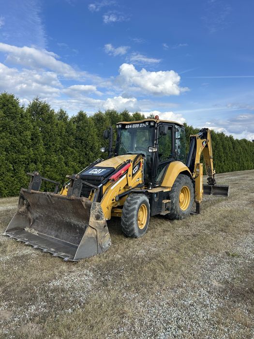 CAT 432f2 super stan cena BRUTTO komplet łyżek
