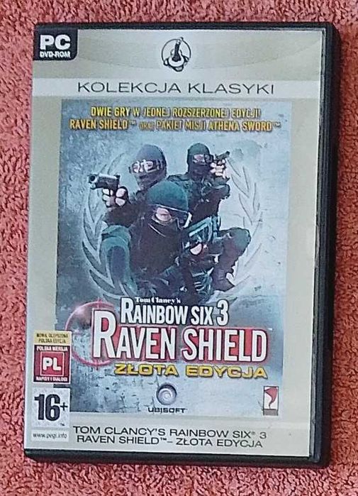 Kolekcja Klasyki Rainbow Six 3 Raven Shield Złota Edycja PC