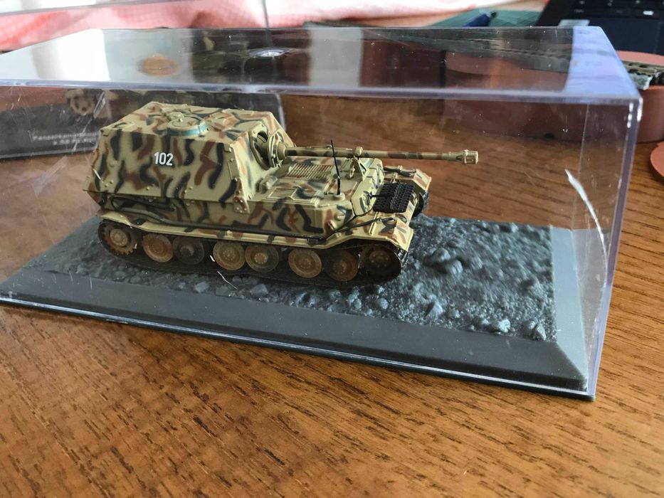2 Tanques Panzer Tiger 2ª guerra escala 1/72