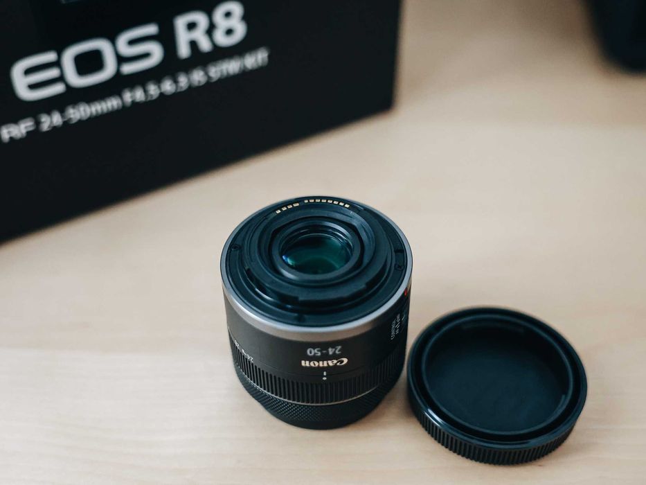 Canon RF 24-50mm F4.5-6.3 IS STM (Dentro da garantia)