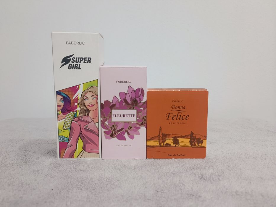 Zestaw Perfumy Faberlic super girl fleurette donna felice