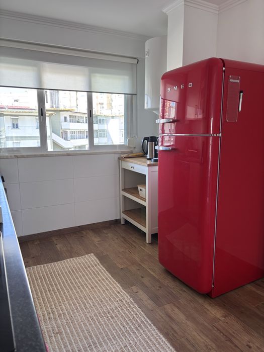 Smeg frigorifico vermelho 172 altura