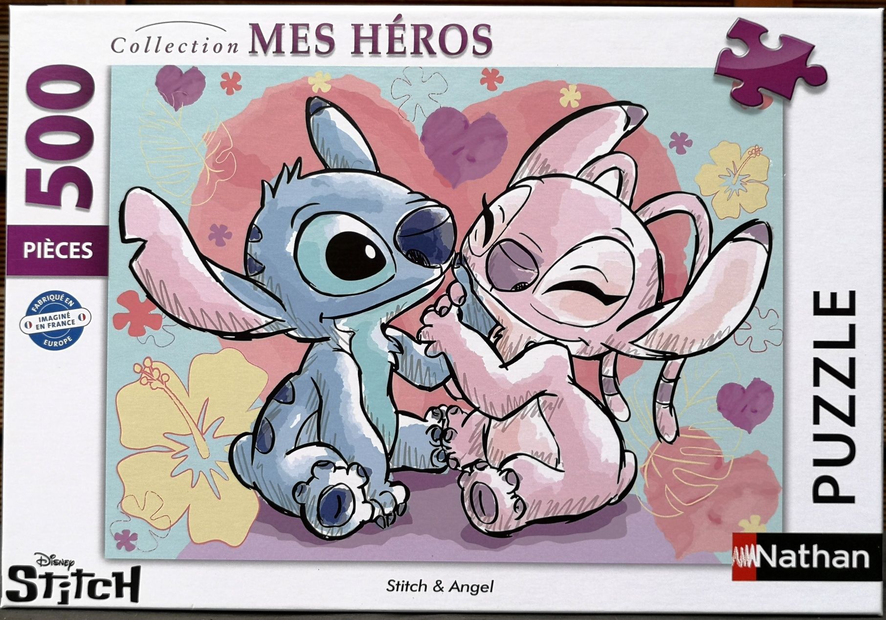 Puzzle 500 Nathan Disney Stitch & Angel nie 1000 Poznań Naramowice •