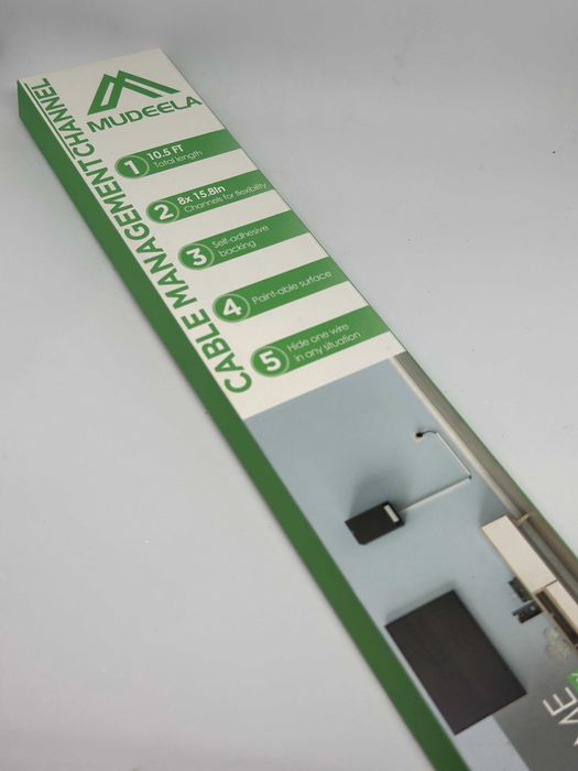 Maskownica do ukrywania kabli MUDEELA Komplet 8 sztuk kod 345