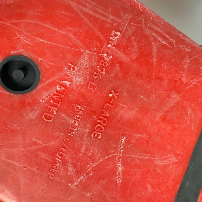 Mares płetwy Superchannel XL Czerwone