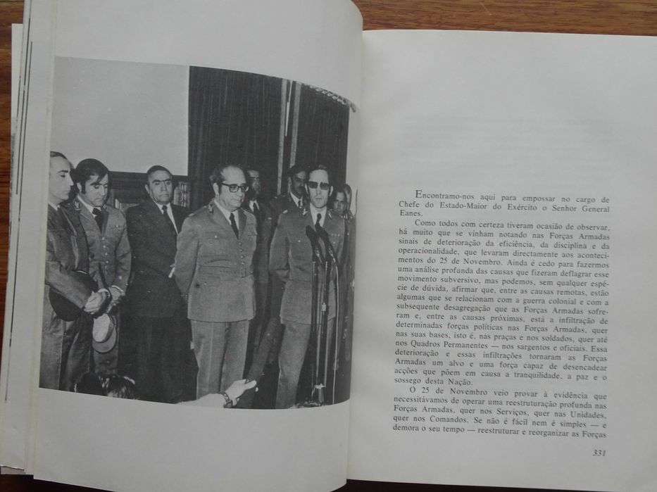 Discursos Políticos de Costa Gomes 1ª Edição 1976