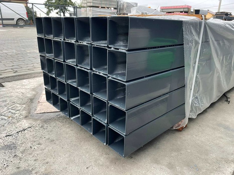 Słupek 100x100x3  230cm Antracyt Czarne 2.6m Grafit