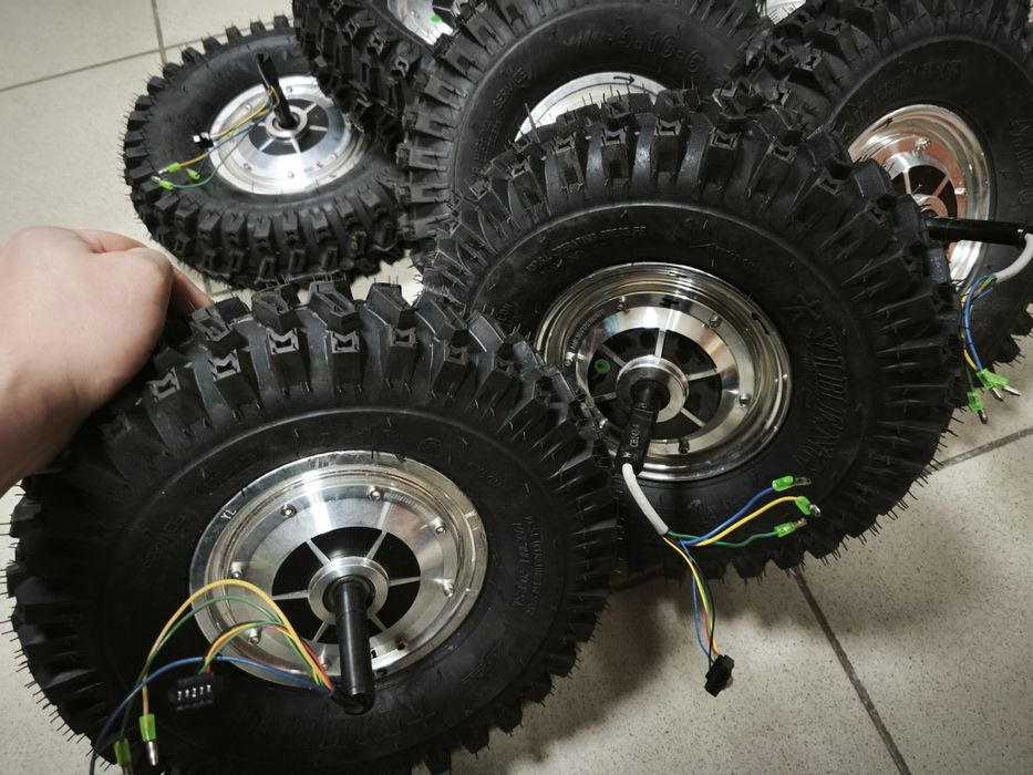 Мотор колесо 10 дюймів  350 / 500 ват