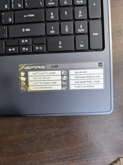 Acer Aspire 5749