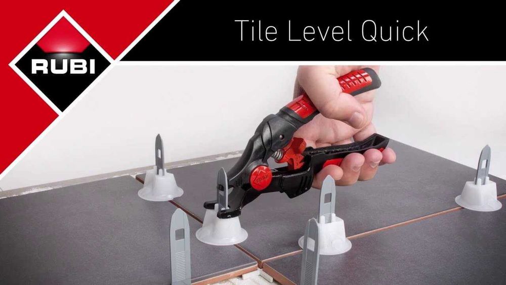 RUBI tile level quick 02989 szczypce do systemu poziomowania płytek