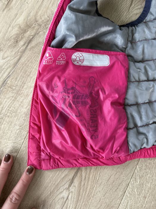 Bezrękawnik ocieplacz dla dziewczynki 116 Decathlon