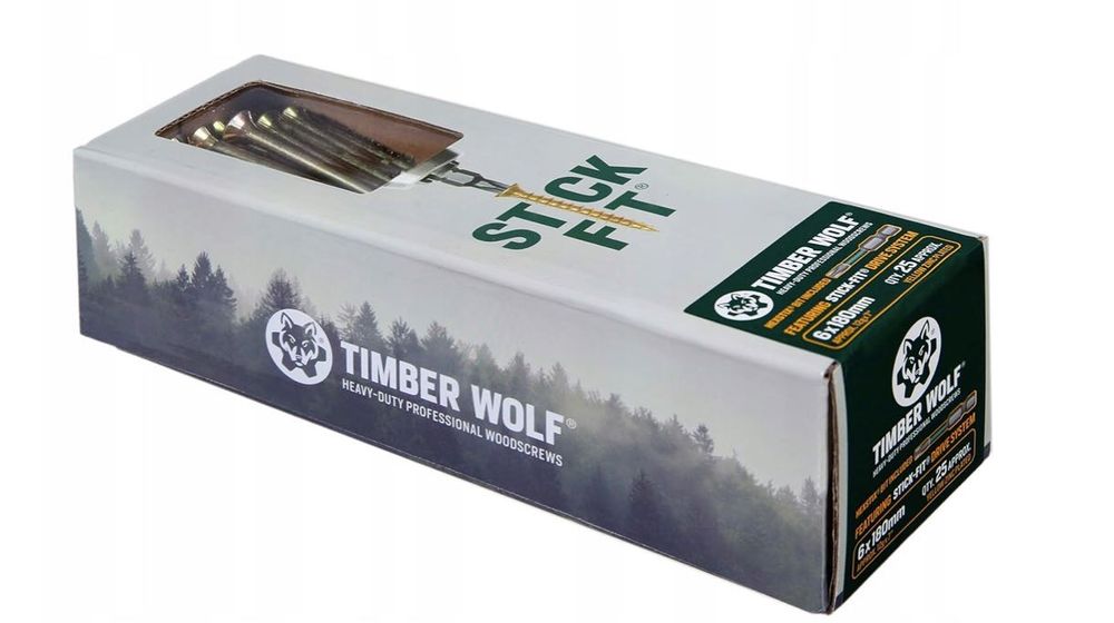 Wkręty do drewna Timber Wolf. .6,0 X 180 MM