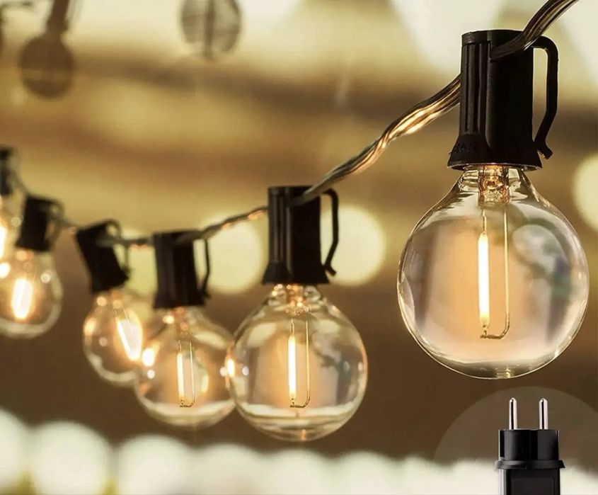 Ретро герлянди. 10м та 30м