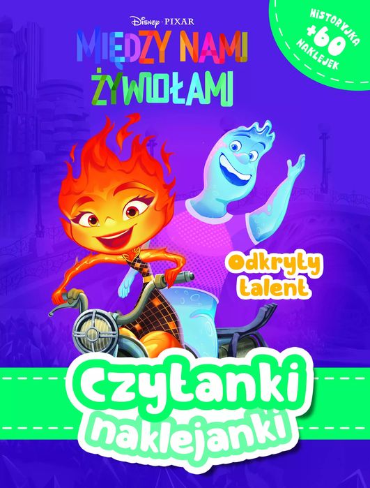 Czytanki naklejanki. Odkryty talent. Między nami żywiołami. Olesiejuk Sp. z o.o.. Nowy Produkt