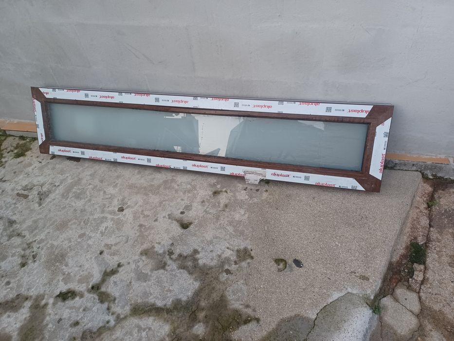 Janela fixa em pvc