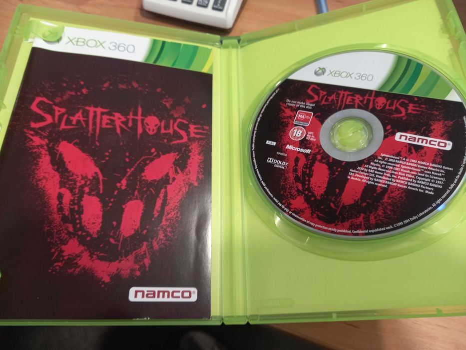 Splatterhouse ANG XBOX360 3xAAA stan bardzo dobry