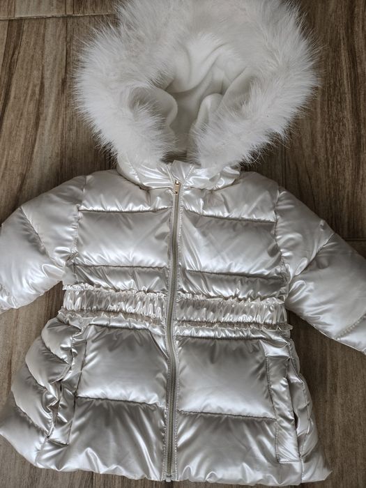 Kurteczka na chrzest dla dziewczynki rozmiar 74 cm sinsay