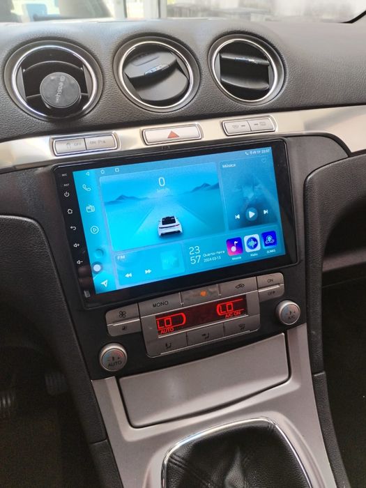 Rádio Ford S-max/Galaxy/Mondeo Android 14 com GPS (Novo)