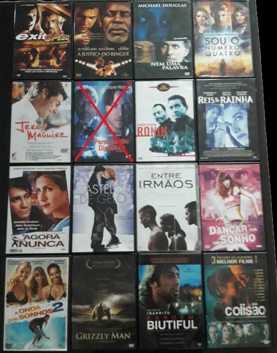 DVD's - Vários - como novos