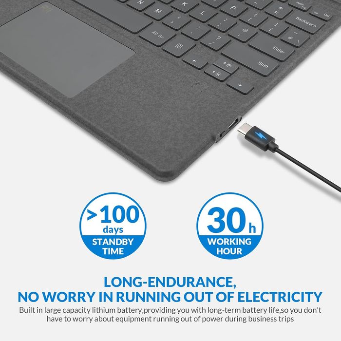 Klawiatura Bluetooth Microsoft Surface Pro 3 4 5 6 7