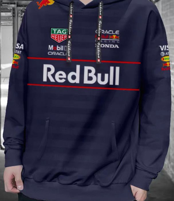 Red Bull F1, blusao com capuco, lindissimo
