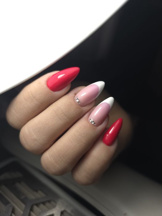 Paznokcie manicure hybryda przedłużanie