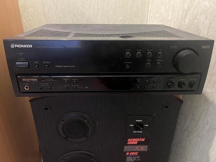 Усилитель и колонки Pioneer