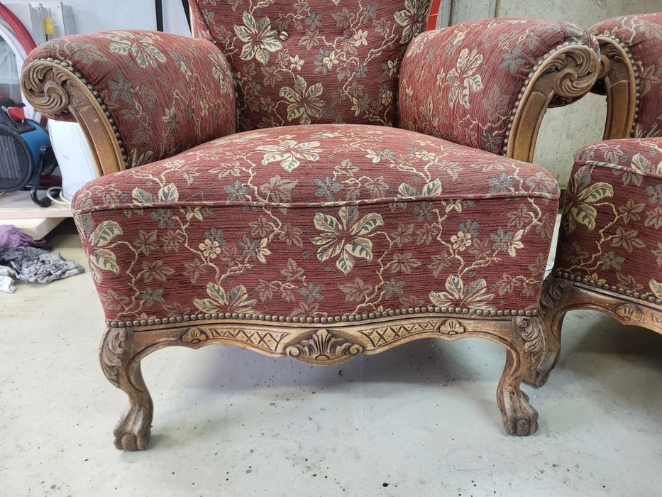 Fotele ludwiki komplet wypoczynkowy fotel