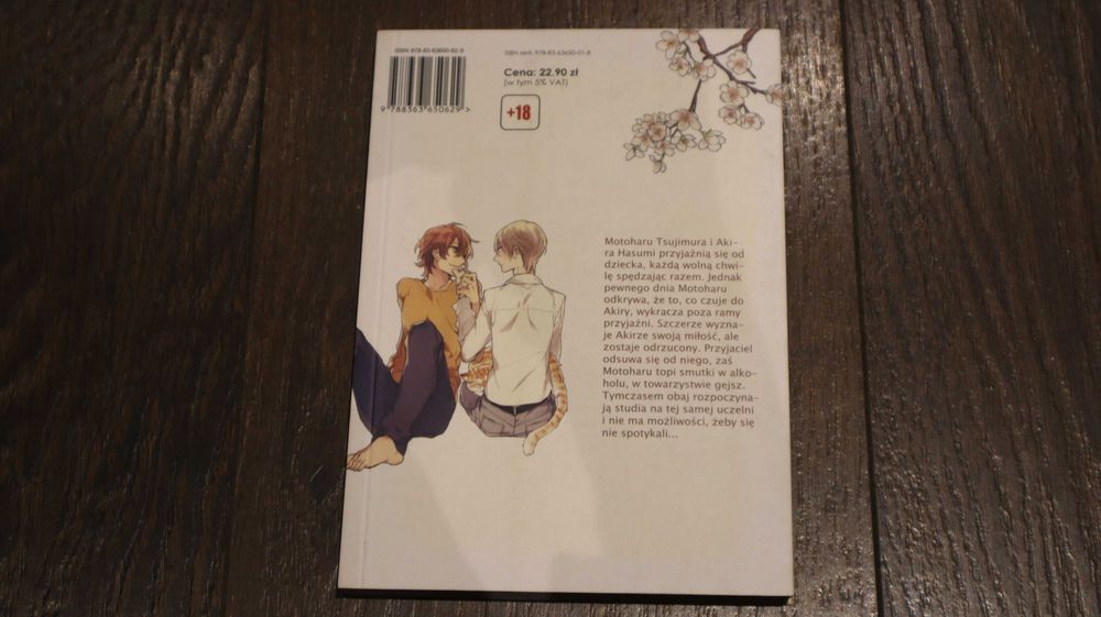 Manga "W stolicy kwiatów". Rihito Takarai. Jednotomówka