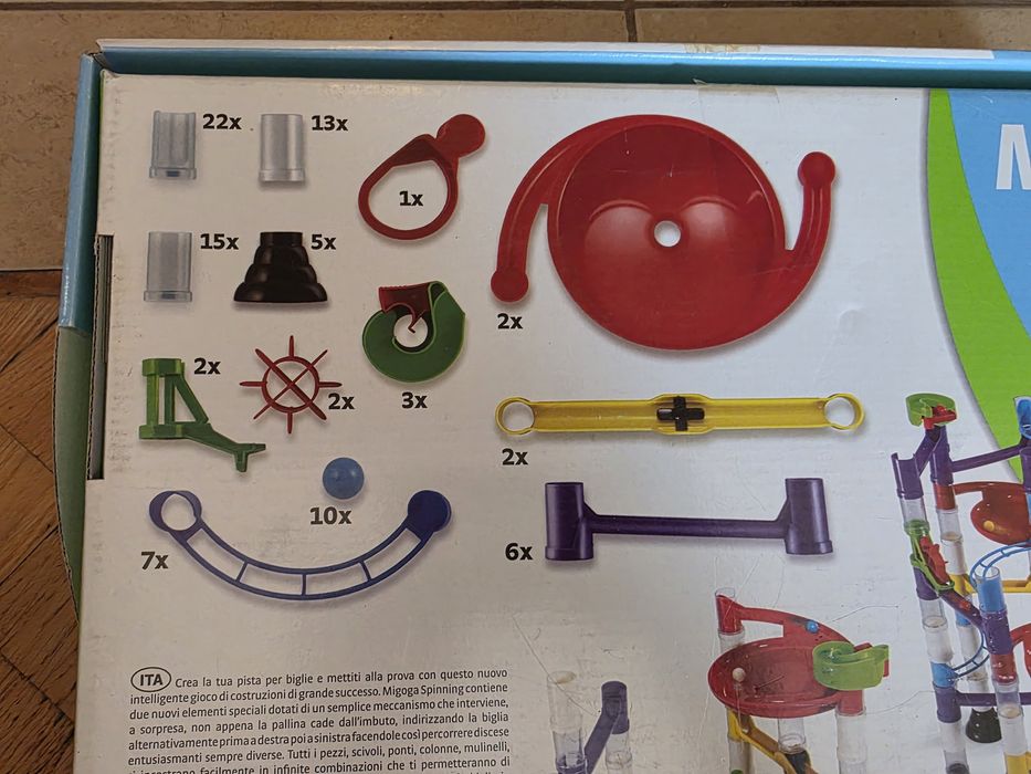 Quercetti Migoga Marble Spinning 6565 Tor kulkowy