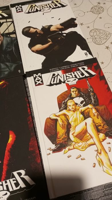 Egmont Punisher MAX zestaw 1-6 oraz 8