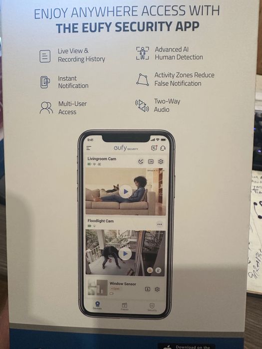 Vídeo porteiro Eufy Security 2K - Campainha Inteligente - Novo