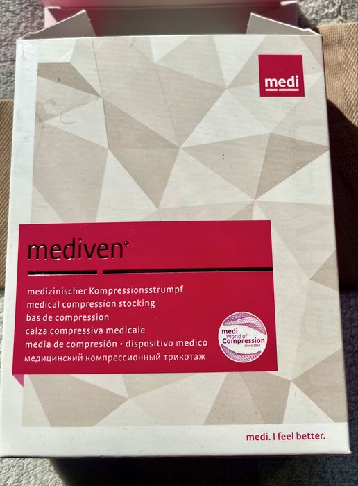 Bezszwowy rękaw uciskowy okrągłodziany na rękę mediven harmony