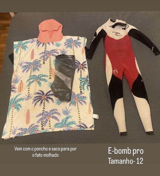 Fatos de surf usados a otimo preço!