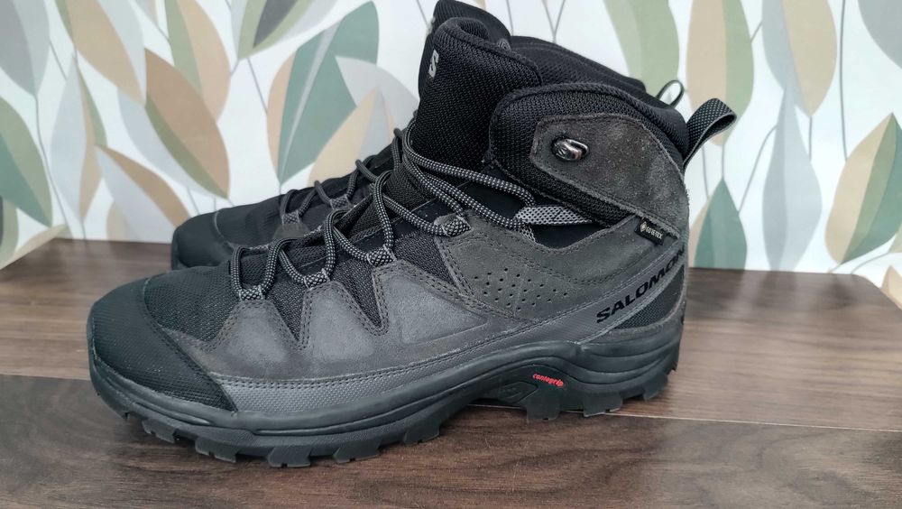 Ботинки берцы на Зиму кожа Salomon 4D Quest 44 28 см оригинал